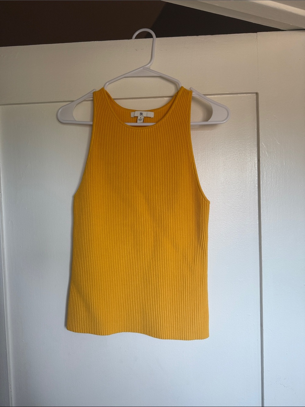 Banana Republic Marigold Ribbed Tank Top